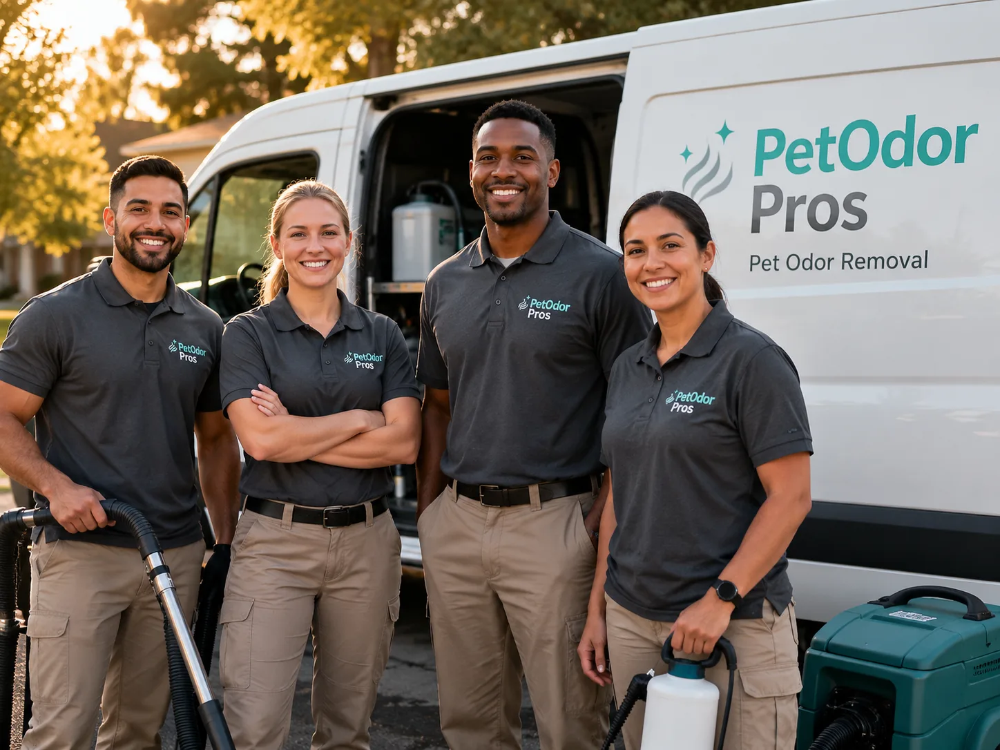 Pet Odor Removal team serving Coos Bay, OR